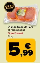 Vianda Freda De Llom Al Forn Adobat