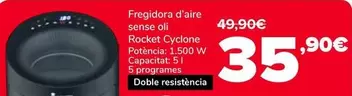 Fregidora D'Aire Sense Oli Rocket Cyclone 