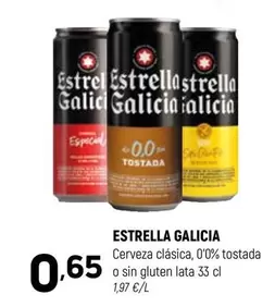 Estrella Galicia - Cerveza Clasica
