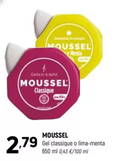 Moussel - Gel Classique O Lima-menta