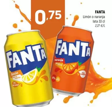 fanta - Limón O Naranja