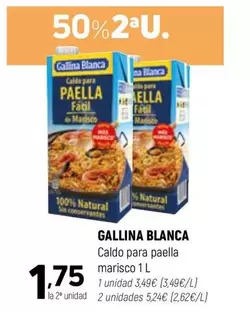 Gallina Blanca - Caldo Para Paella Marisco