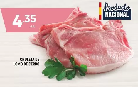 Chuleta De Lomo De Cerdo