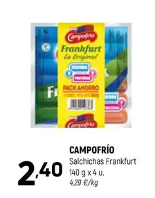 Campofrío - Salchichas Frankfurt