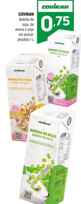 coviran - Bebida De Avena 50% Sin Azucas