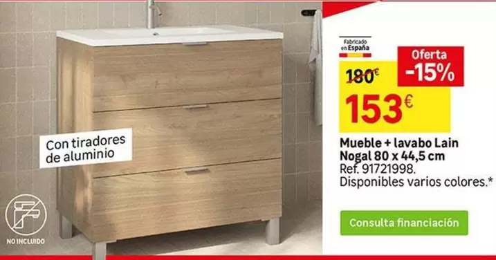 fabricado en españa - Mueble + Lavabo Lain