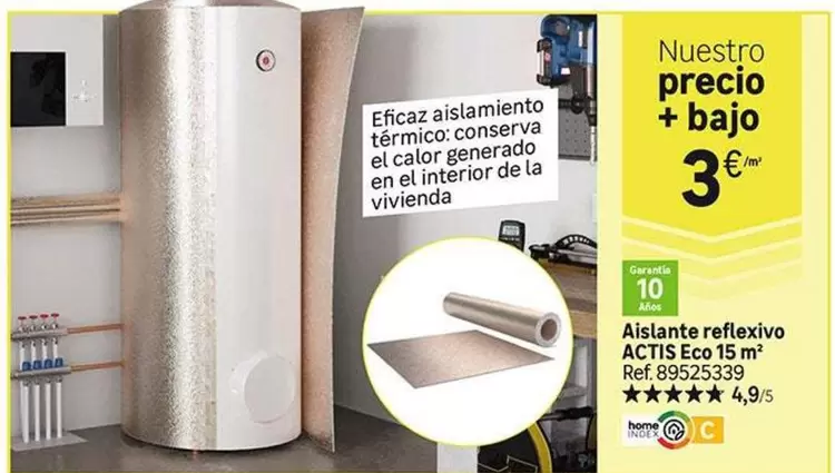 Eco - Aislante Reflexivo 15" Ref:9953339