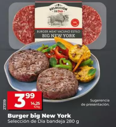 Seleccion De Dia - Burger Big New York 