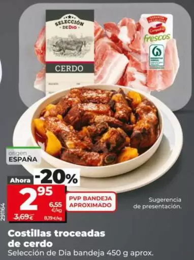 Seleccion De Dia - Costillas Troceadas De Cerdo