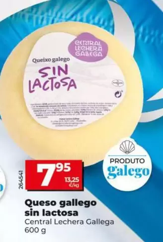 Central Lechera Gallega - Queso Gallego Sin Lactosa
