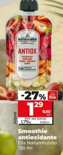 Dia Naturmundo - Smoothie Antioxidante 