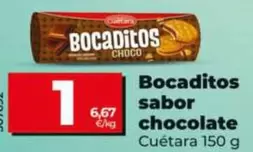 Cuétara - Bocaditos Sabor Chocolate