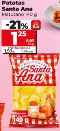 Matutano - Patatas Santa Ana