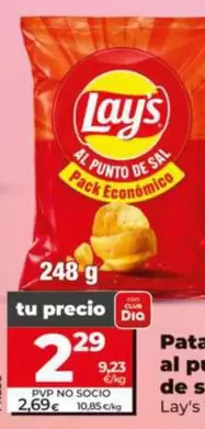 Lay's - Patatas Al Punto De Sal