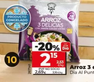 Dia Al Punto - Arroz 3 Delicias 