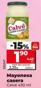 Calvé - Mayonesa Casera