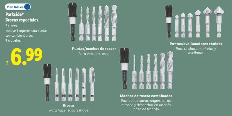 Parkside - Brocas Especiales