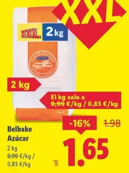 Belbake - Azúcar 
