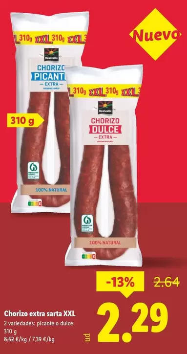 Chorizo Extra Sarta Xxl