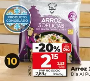 Dia Al Punto - Arroz 3 Delicias