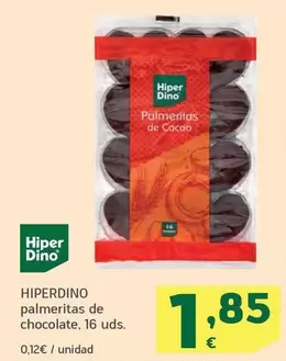 Hiperdino - Palmeritas De Chocolate