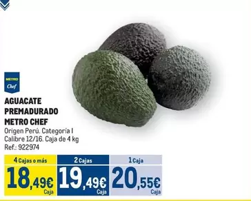 chef select - Aguacate Premadurado