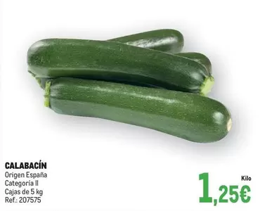 origen - Calabacin