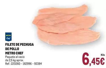 chef select - Filete De Pechuga De Pollo