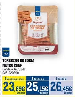 Chef - Metro Torrezno De Soria