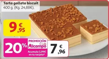 alcampo - Tarta Galleta Biscuit