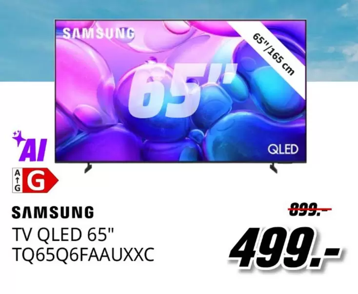 Samsung - Tv Qled 65" Tq65q6faauxxc