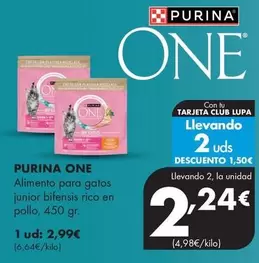 Purina - One Alimento Para Gatos Junior Bifensis Rico En Pollo