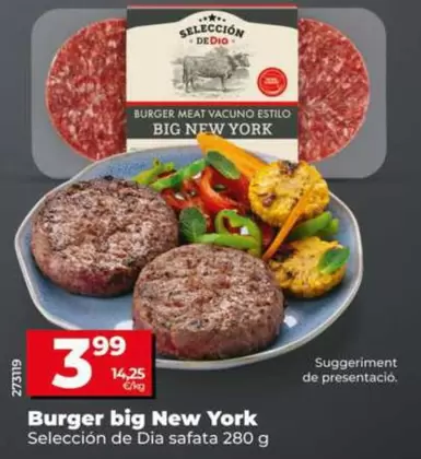 Seleccion De Dia - Burger Big New York 
