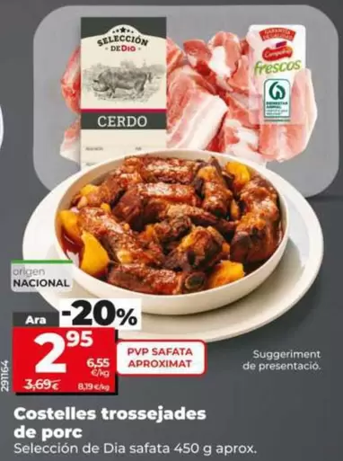 Seleccion De Dia - Costillas Troceadas De Cerdo