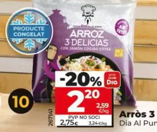 Dia Al Punto - Arroz 3 Delicias 