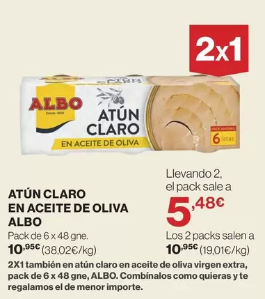 Albo - Atún Claro En Aceite De Oliva