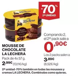 Nestlé - Mousse De Chocolate La Lechera 