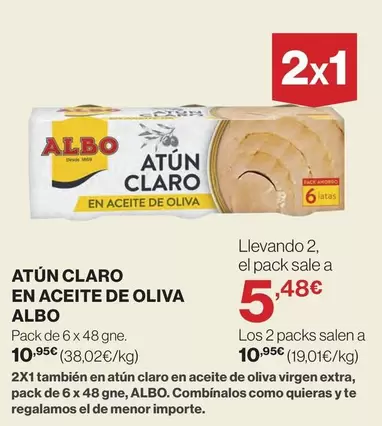 Albo - Atún Claro En Aceite De Oliva