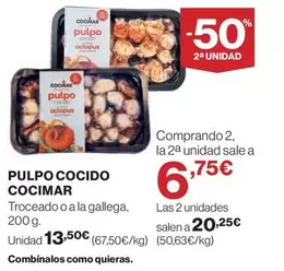 Cocimar - Pulpo Cocido