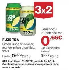 Fuze Tea - Limón