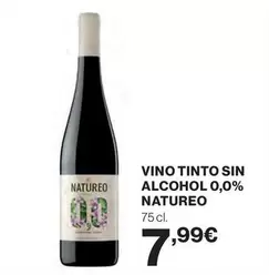 Vino Tinto Sin Alcohol 0,0%