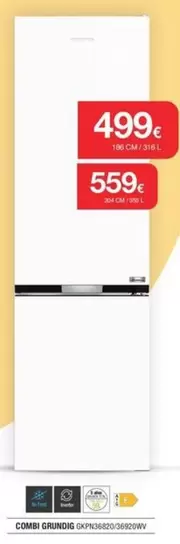 Grundig - Combi Gkpn4w80ea