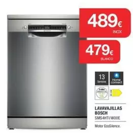 Bosch - Lavavajillas Sms4thivwoo