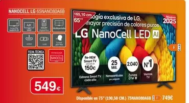 LG - Nanocell 65nano906b