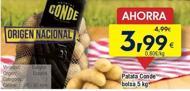 Conde - Patata