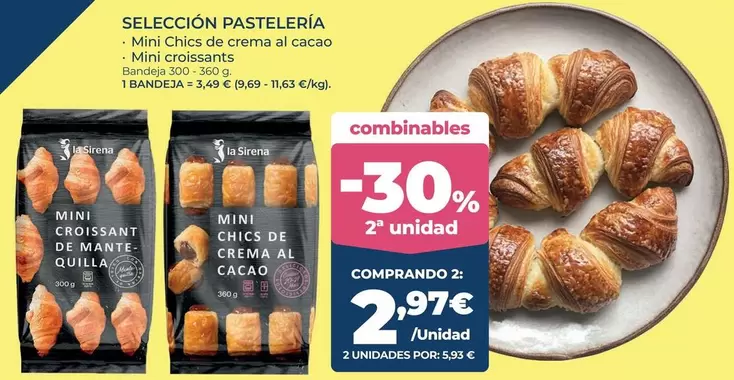 La Sirena - Mini Croissants