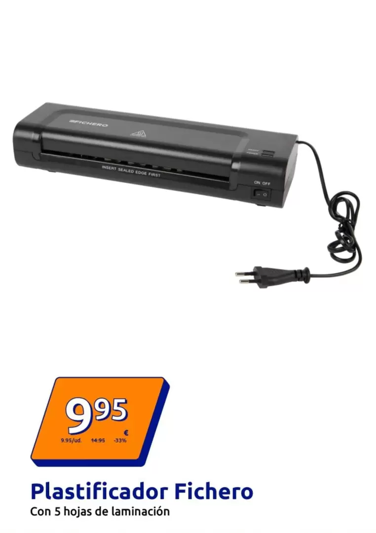 Fichero - Plastificador