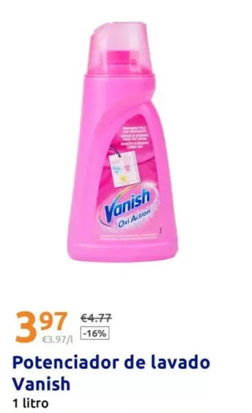 Vanish - Potenciador De Lavado