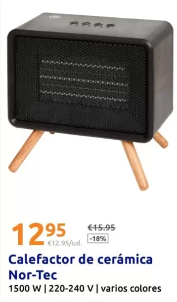 Nor-Tec - Calefactor De Cerámica