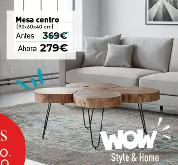 wow - Mesa Centro